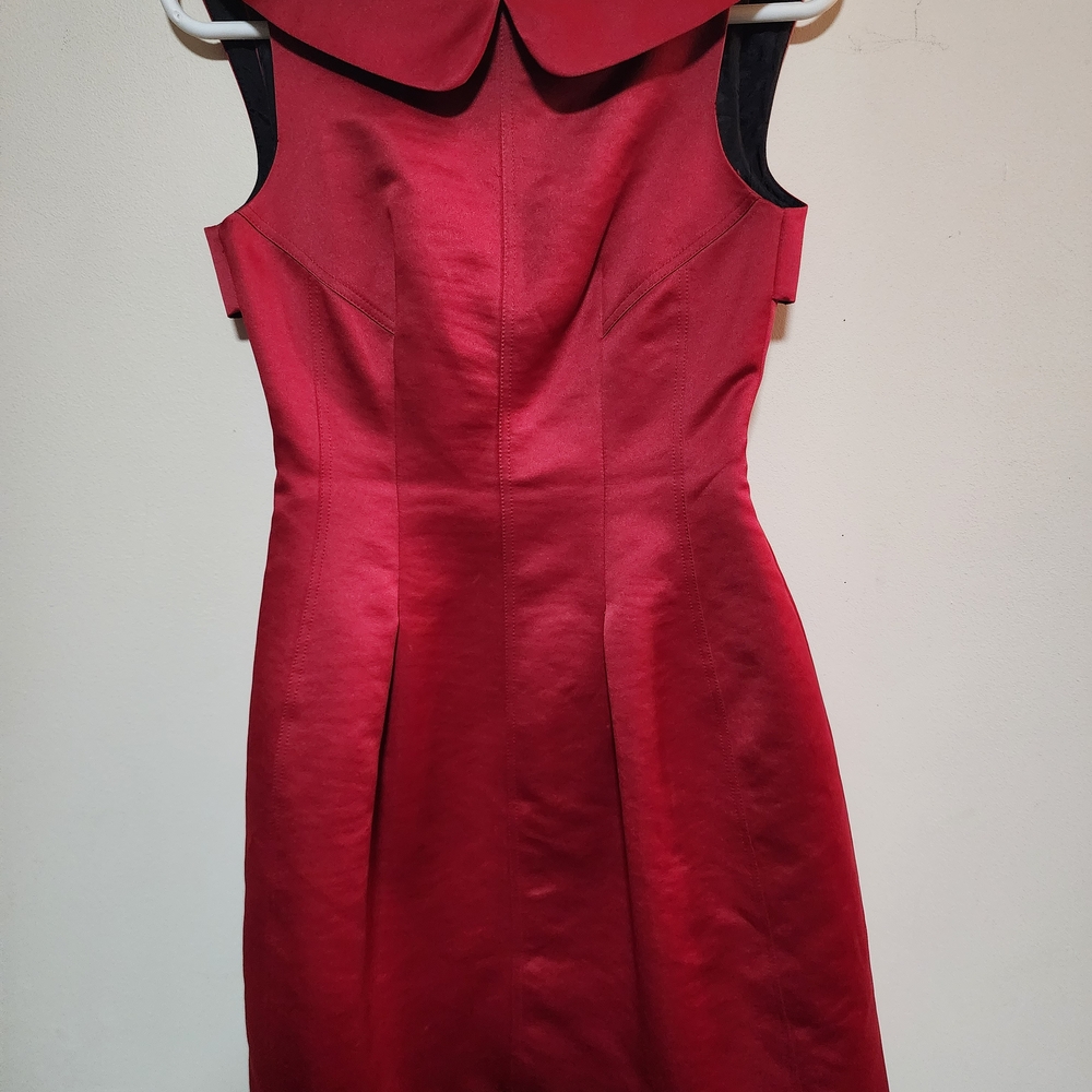 Zara Stunning Red Sleeveless Dress